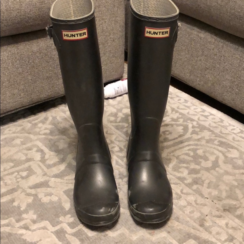 Hunter rain boots